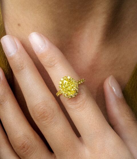 Les diamants de couleurs : la haute joaillerie en technicolor