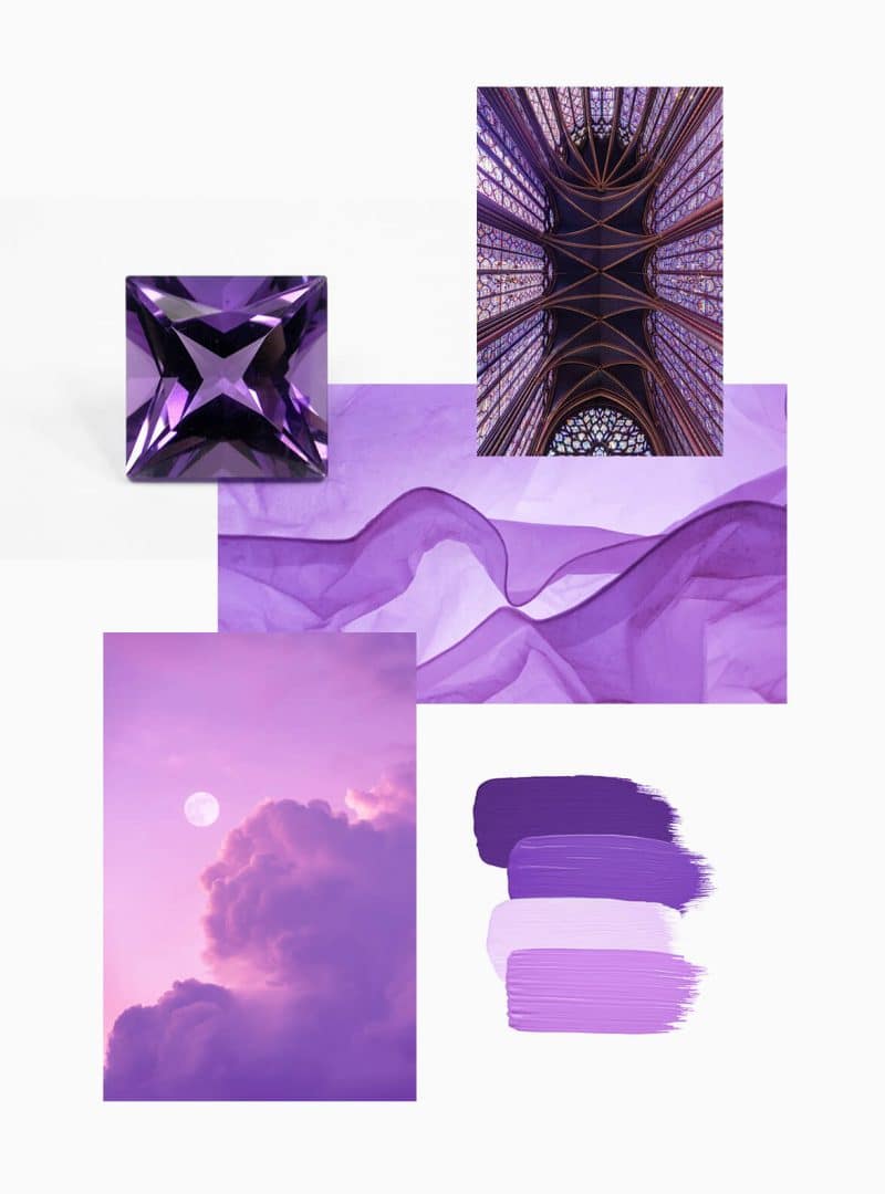 Pierre de couleur violette : L'améthyste