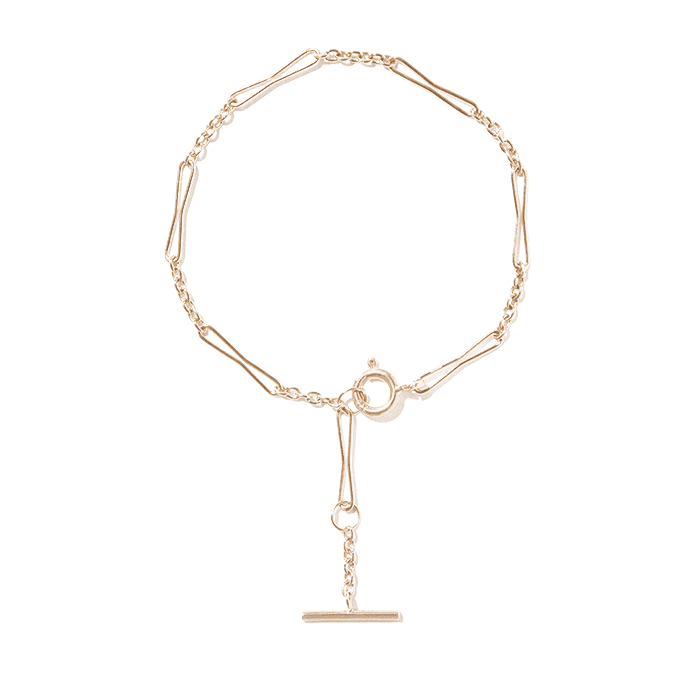 Bracelet “Petra” en or jaune - PASCALE MONVOISIN