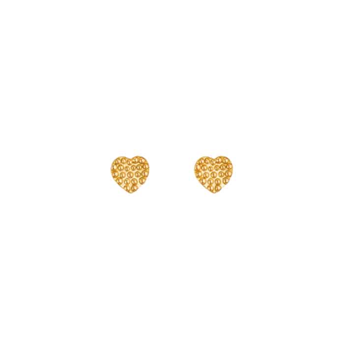 Boucles d’oreilles “Symbol of life” en or jaune - GAYA JOAILLERIE