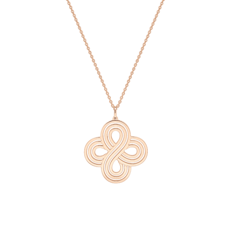 Collier “Chance” en or rose - ORESSENCE