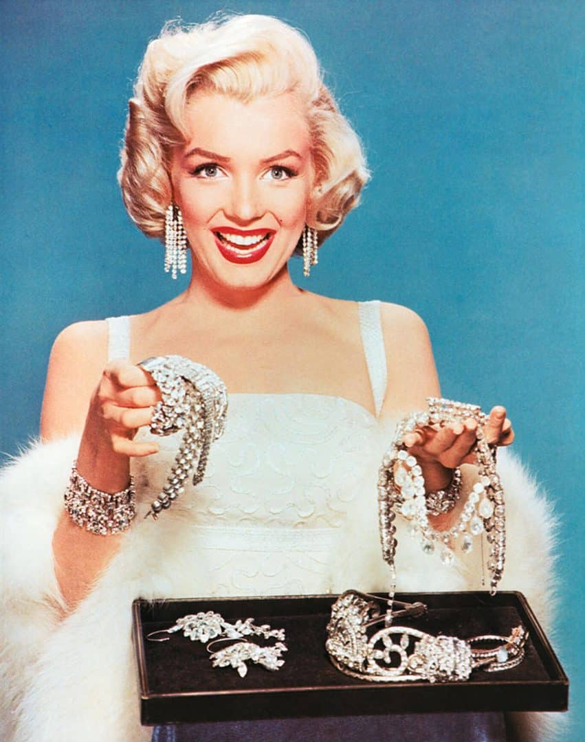 pedestal suggest recovery Marilyn Monroe - Les bijoux précieux