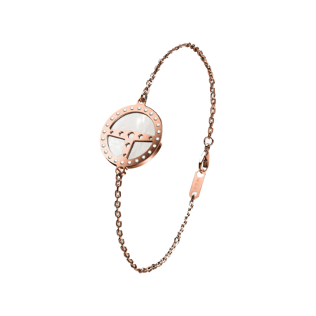 Bracelet “Volant” en or rose et diamants - B.R.M Luxury