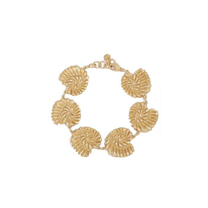 Bracelet “Mirissa” en laiton doré à l’or fin - BONANZA
